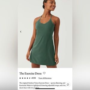 Out door Voices Exercise dress small